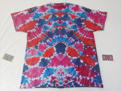 ADULT 2XLTALL DALASCAPE TIE DYE TEE 91